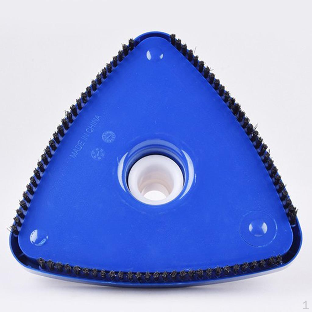 1 Triangular Swimming Pool Vacuum Head Brush Rotating
