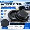 Floor Hole Waterproof Plug Cover for Toyota Lexus Crown, Black Round Rubber Plug