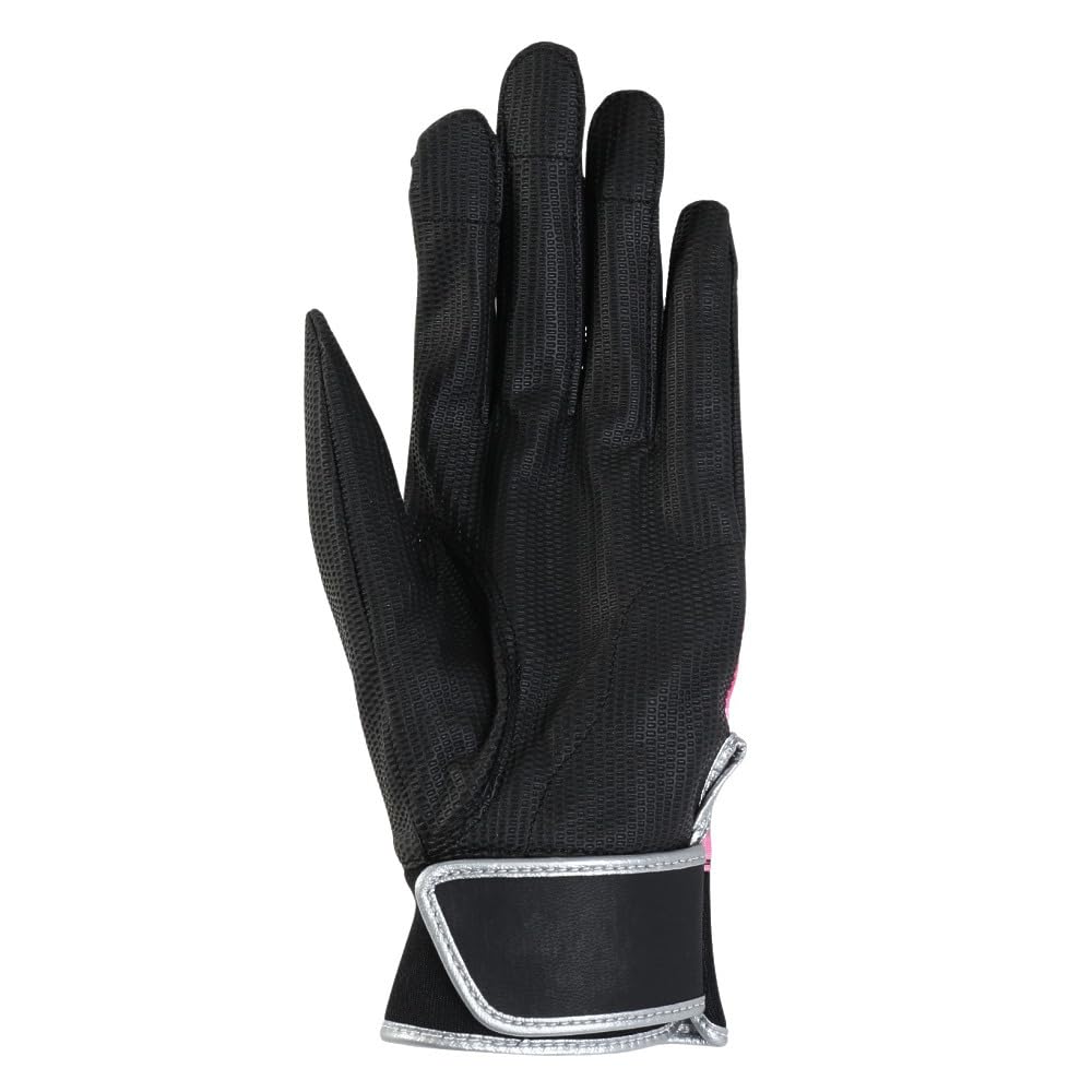 Rawlings Wizard Field Glove Size Baseball Defensive One Hand EFG25S01, Black/Pink, M, Left-Handed, Glove,