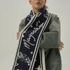 MAGOODGAN 9206 Jacquard Navy Muffler