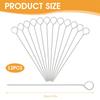 12 Pcs BBQ Barbeque Skewers Needle Clip Utensil Fork Iron Outdoor Traveling Tools hight temperature resistance BBQ Accessories