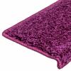 Step Mats 30 pcs. 65 x 21 x 4 cm Purple Rectangular Edge