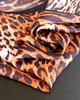 Leopard Print Polyester Scarf Women Fashion Sunscreen Neck Scarf