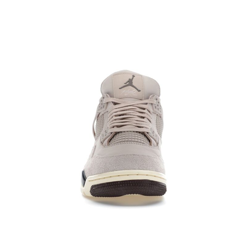 A Ma Maniére x Air Jordan 4 Retro While You Were Sleeping Women Sneakers Pink Fossil-Stone Metallic-Pewter FZ4810-200