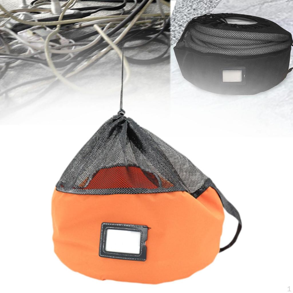 RV Hose Storage Bag Cable Organizer Breathable Mesh Accessories for Cables Hoses