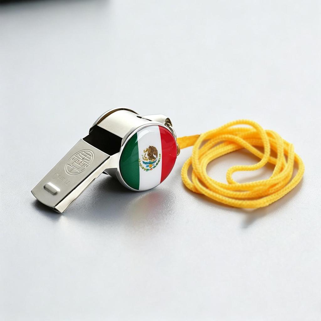 2026 World Cup Whistle Keychain: USA, Canada, Mexico Fan Gift