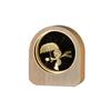 Warm Lights 3D Engraved Lamp Wooden Base Plug and Play Wood Crystal Night Light Decorative Laser Engraved