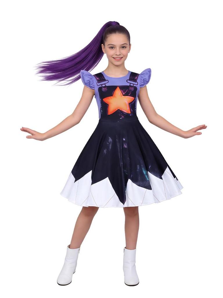 Bobi Time Lily Fledermausärmel Mädchen Cosplay Kleid