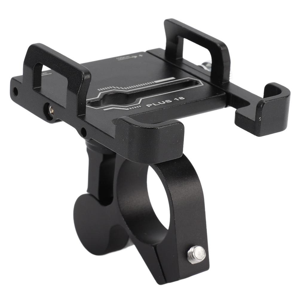 Sykkeltelefonholder Aluminiumslegering Roterende Motorsykkeltelefonholder for Sykkel Motorsykkel