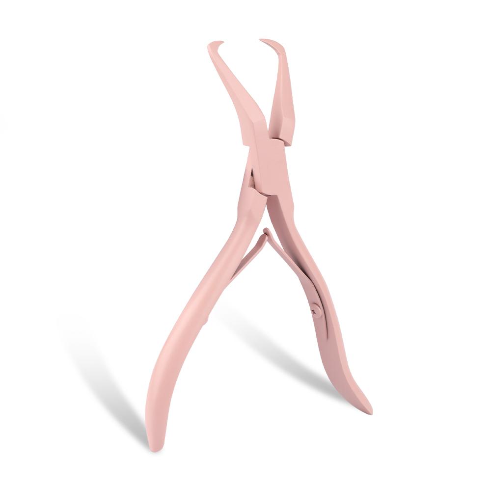 

Профессиональные щипцы для наращивания волос, плоскогубцы для микро колец и инструменты для удаления клея, щипцы для волос