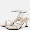 2025 Summer Design Women High Heel Sandal Fashion Narrow Band Dress Heel Shoes Ladies Outdoor Mary Jane Shoes Slingback Femme