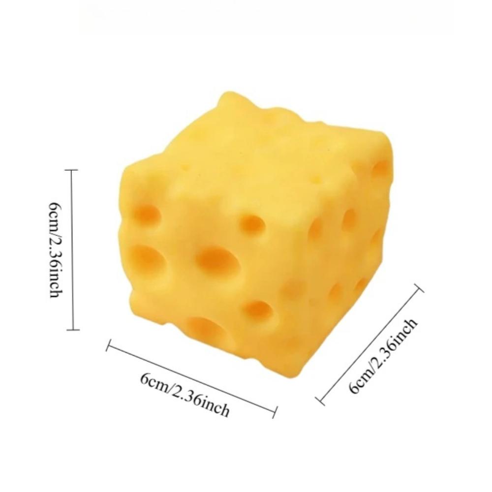 

Squishy Giant Cube Cheese Squeeze Toy Soft Stress Relief Slow Rising Sensory Fidget Toys For Kids And Adults Relaxing Gifts