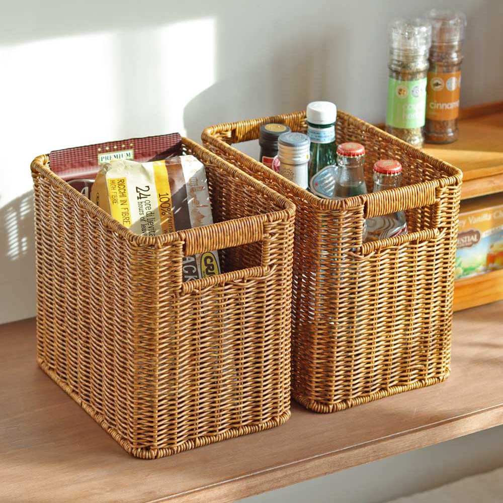 Enverheruck Small Wipe-Clean Storage Basket