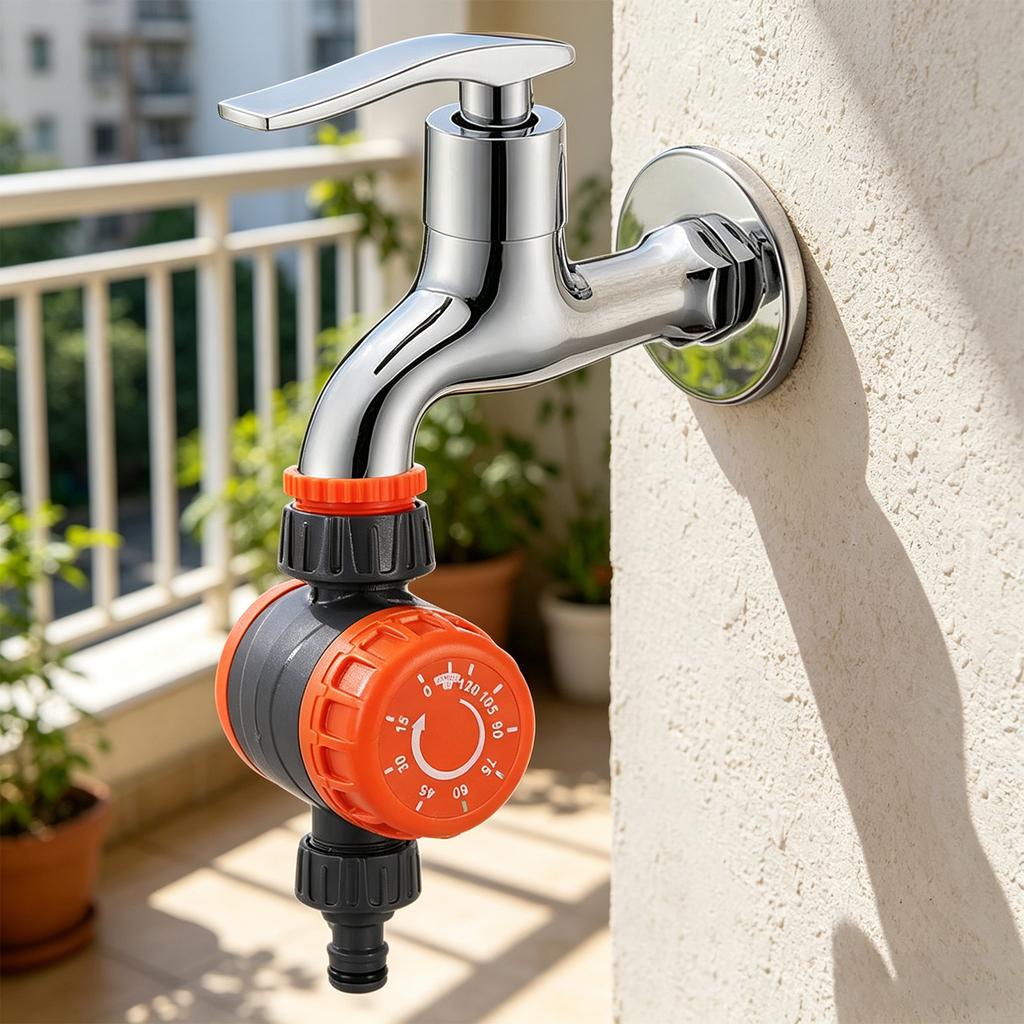 Automatic Plant Watering Timer Garden Irrigation Controller Sprinkler Timer Compact for Lawn Drip Soaker Hose and Garden