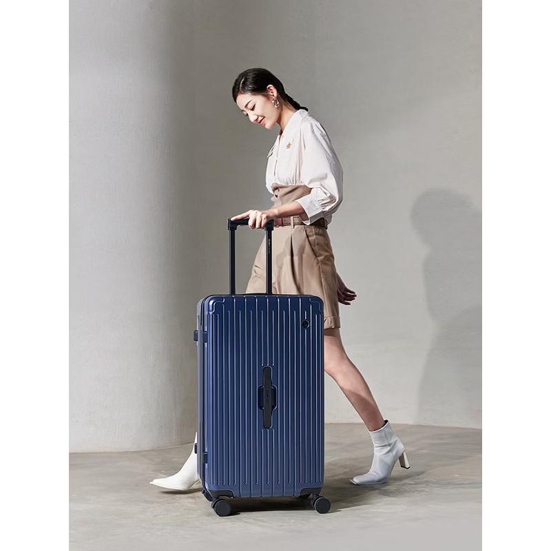 OIWAS 20-inch Aluminum Split-Opening Carry-on Luggage