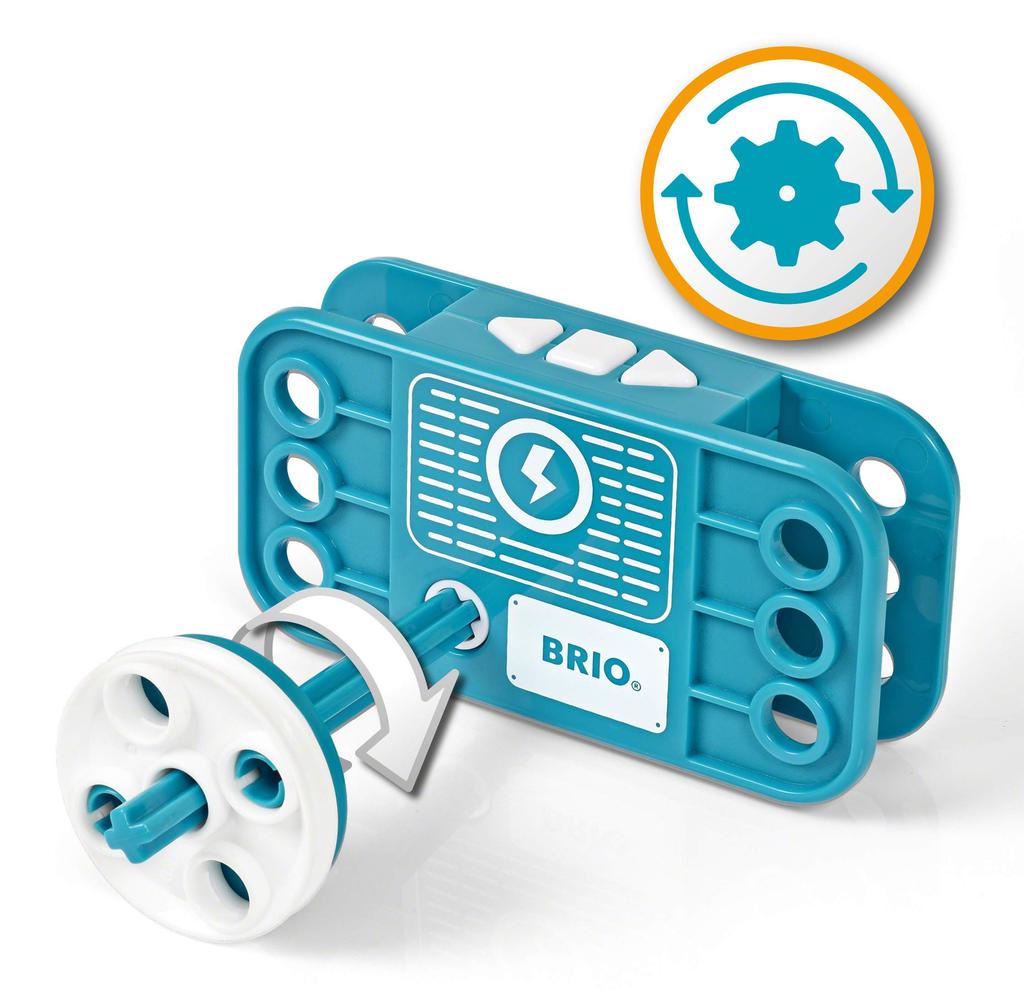 BRIO Builder Motor Set [Total 121 Pieces] Ages 3 and Up (Assembling Toys Building Blocks Educational Toys Wooden) 34591