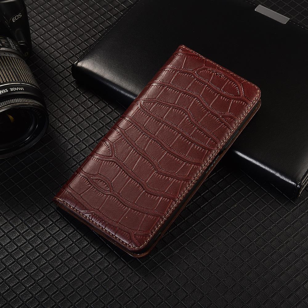 

Флип-чехол из натуральной кожи живота крокодила для Samsung Galaxy A06 A16 A26 A36 A56 A07 A17 A37 5G, чехол для телефона, чехлы для карт A06 кофейный