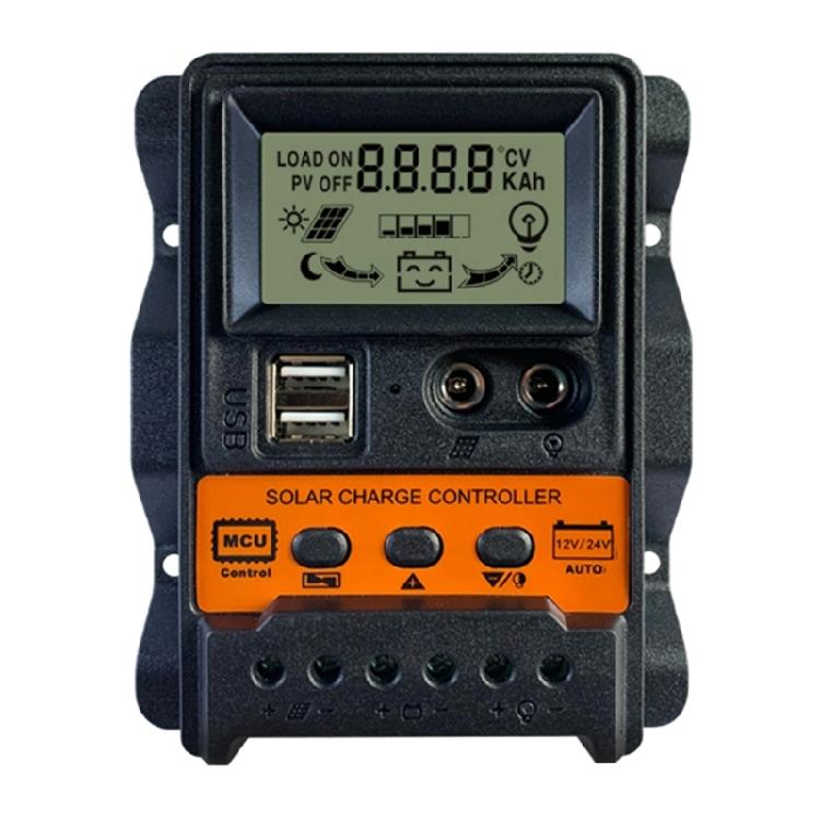 PWM Solar Charge Controller With LCD Display 10/20/30A Auto Solar Charge Battery Regulator for Electronic Device
