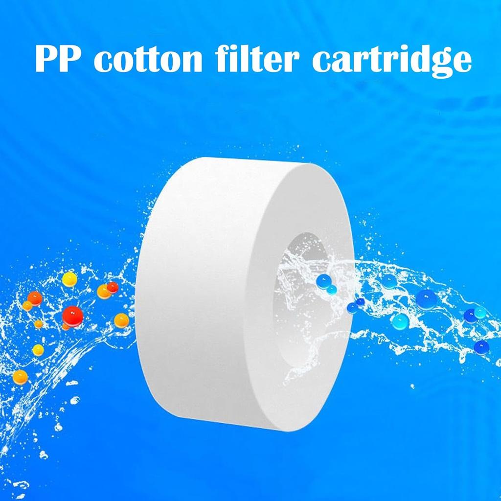 5 Pcs Sink Water Faucet Filter Cartridge Replacements,Sink Water Filter Faucet Water Filter, Removes Chlorine Fluoride Heavy Metals,Soften Hard Water