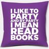 Purple Pattern Pillow Home Office Decoration Bedroom Sofa Car Cushion Cover