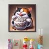 Cute Cat/Dog Full Embroidery Eco-cotton Thread 11CT Printed Cat Cross Stitch Kit Arts DIY Handmade Ornament Home Decor 40*40cm