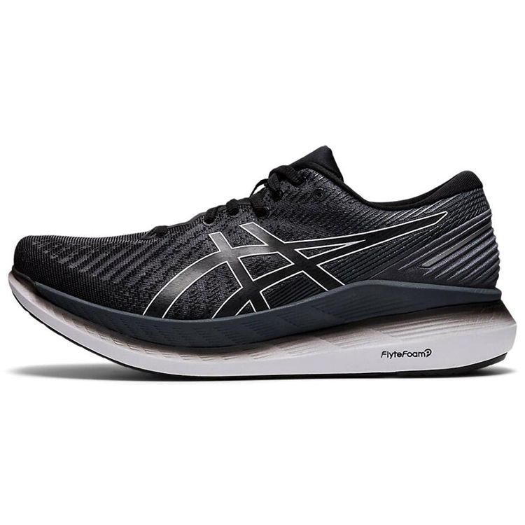 Asics Glideride 2 Men Low Top Running Shoes Black Grey 1011B016-002 40