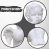 Angel Statue Resin Sculpture Decoration Retro Nordic Style Desktop Ornament for Living Room