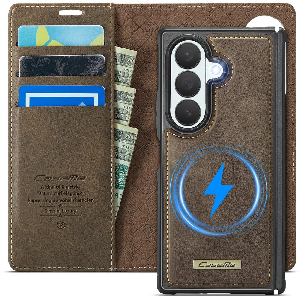 For Samsung Galaxy Z Fold 8 Ultra,Fold8 Ultra Detachable Wallet Phone Case,Magsafe,Card Holder,Shockproof,Stand,Leather Cover