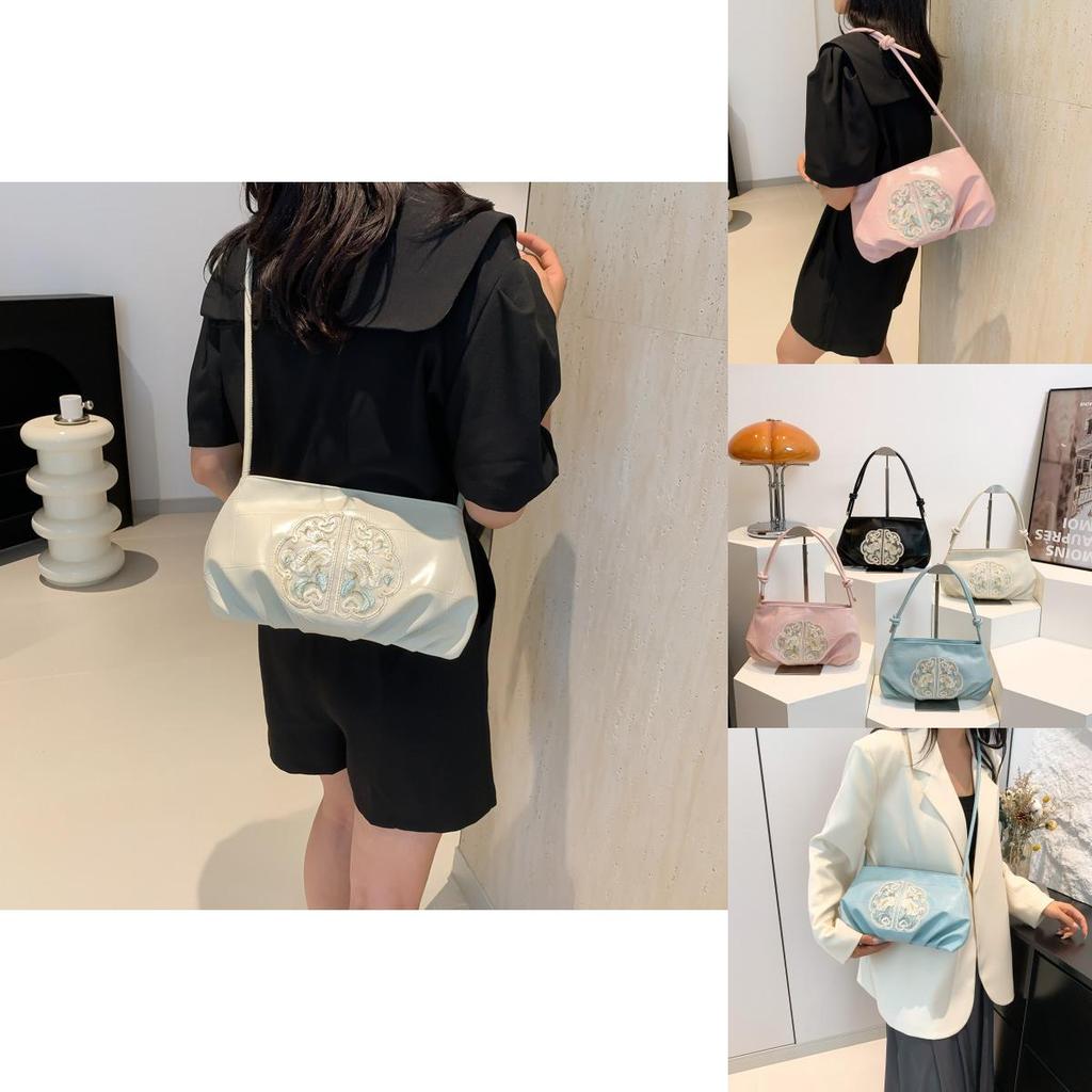 Stilvolle 2024 Frühling Sommer Neue Schulter Crossbody Tasche Für Trendige Frauen In Weiß Und Schwarz