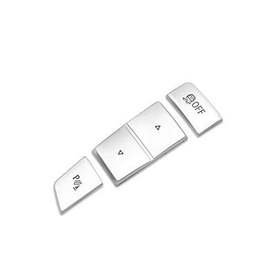 HOTRIMWORLD 3 Stück Innenraum Mittelkonsole Schalthebel Knopf Zierleiste für BMW 5er F10 F11 2011-2016