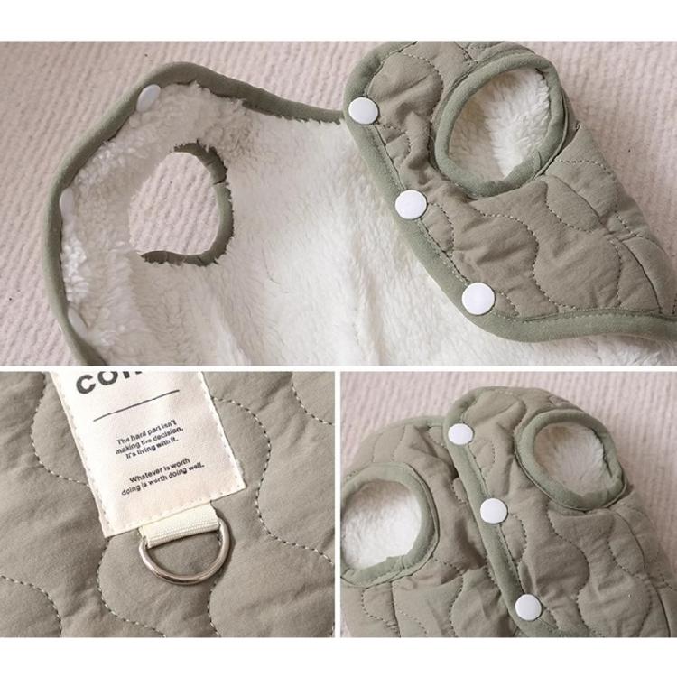 Casual Styles Dog Warm Vests Removable Turtleneck Coat Fashion Winter Coat for Protecting Against the Cold