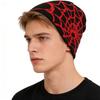 Unisex Breihoed Spinnenwebpatroon Jacquard Design Rekbare Pasvorm Zachte Hoed Wandelen Reizen Buiten Warm Wintermuts