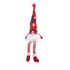 Glowing Faceless Doll with Knit Hat & Long Legs - Christmas Forest Ornament.