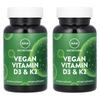 MRM 2X Vegan Vitamin D3 & K2 Veggie Capsules, 60 Count