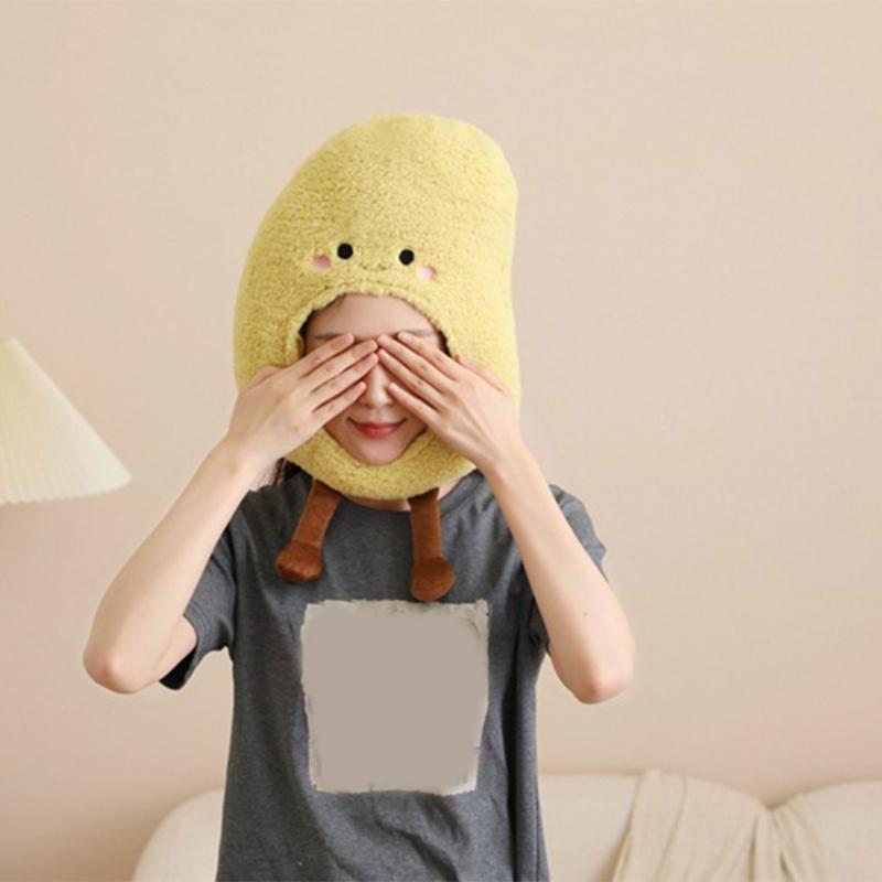 Lightweight Potato Costume Headpiece Adjustable Strap Photography Prop For Children Party Theme Role Play