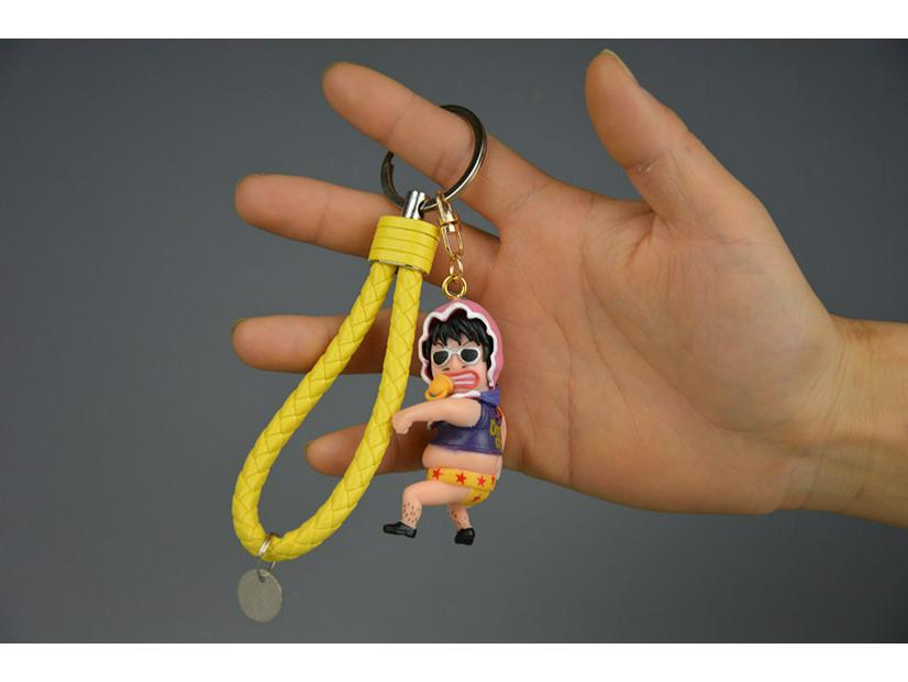 Piraten Schlüsselanhänger Geschenk: Blind Box Anime-Figuren - Monkey D. Luffy, Zoro, Chopper, Ace