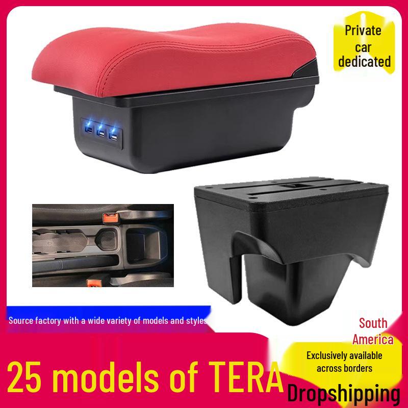 Volkswagen TERA 2025 South American Console Storage - No Drilling Required, Uses Original Space.