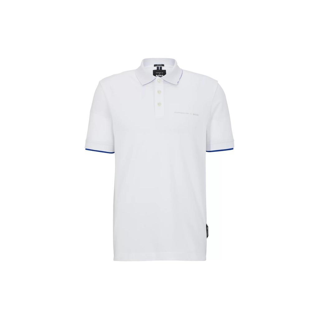 HUGO BOSS SS23 Polo Shirt Men's White 50486178-100