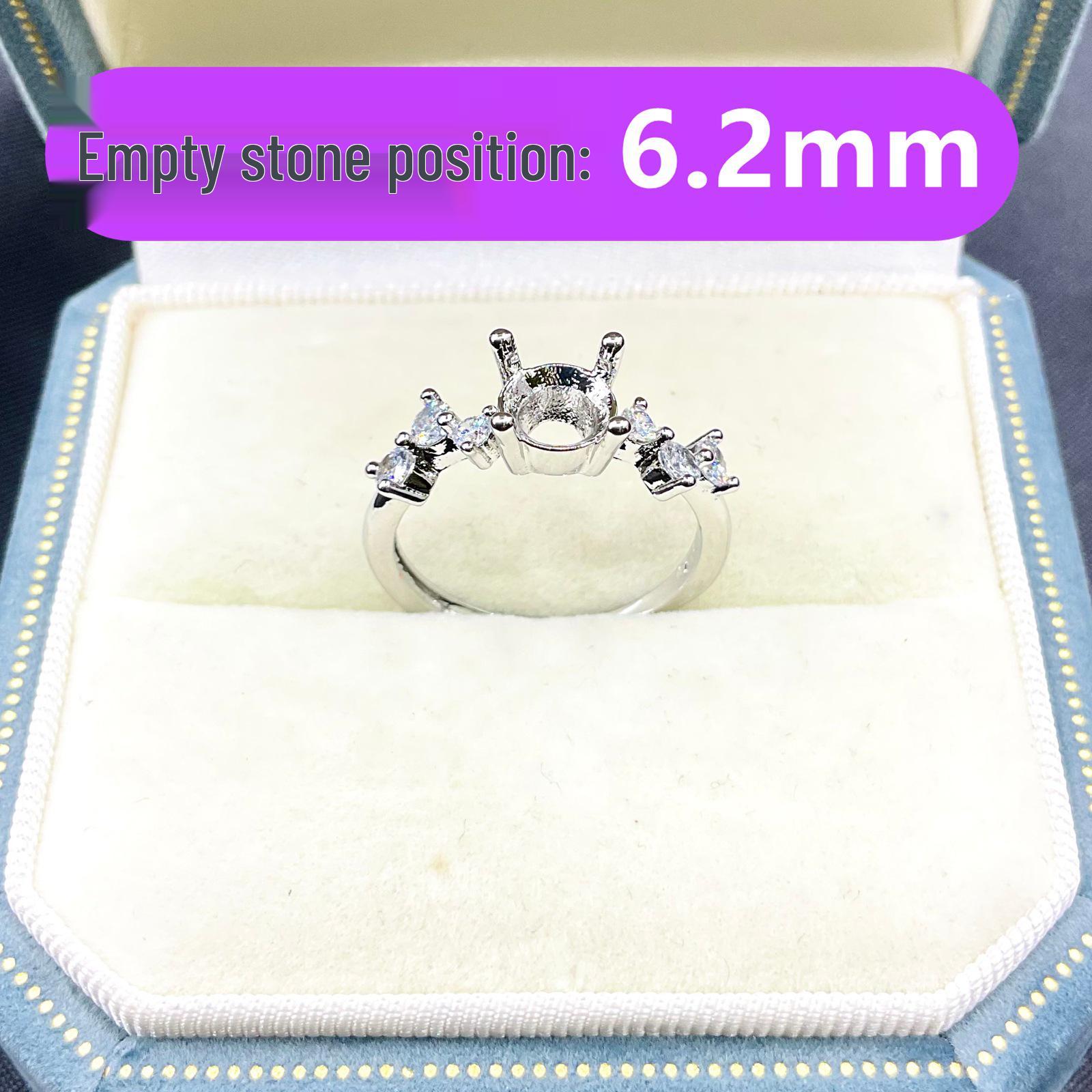 

Оправа для кольца Huazi Diamond Fashion с заостренным дном - Модный дизайн для инкрустации своими руками Adjustable Opening