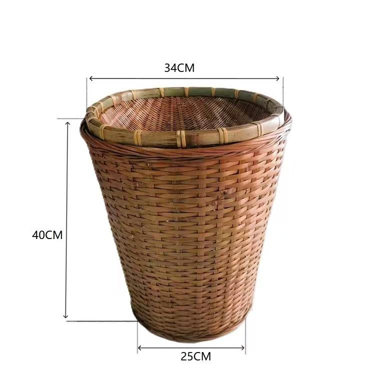 Bamboo Vegetable Basket for Farm Stay Display and Storage