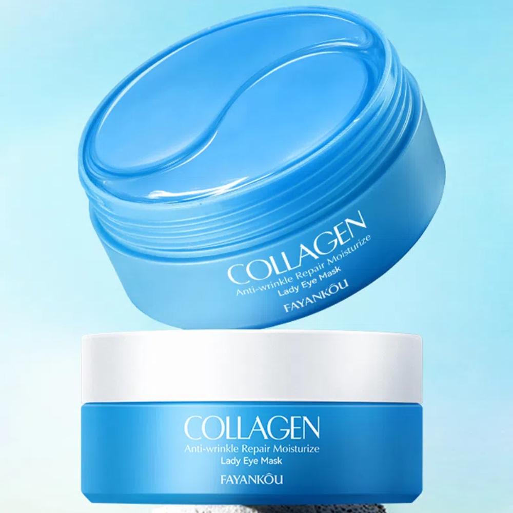 Kollagen Anti-rynke Repair Moisturizing Lady Eye Mask Patch
