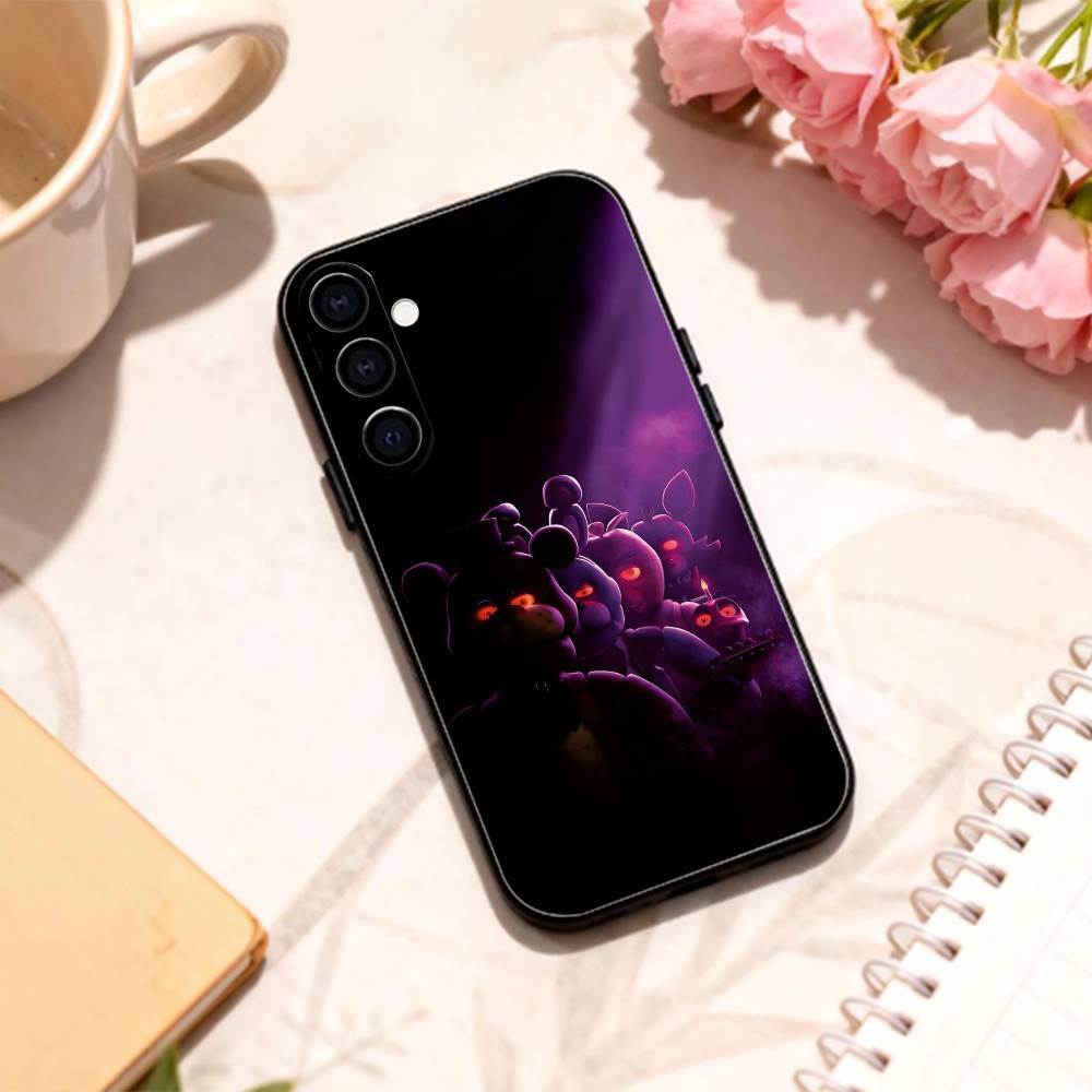 Five N-Nights At F-Freddys Fnaf   phone Case For Samsung Galaxy A73,A72,A71,A70,A53,A52,A51,Others Soft Black Shell