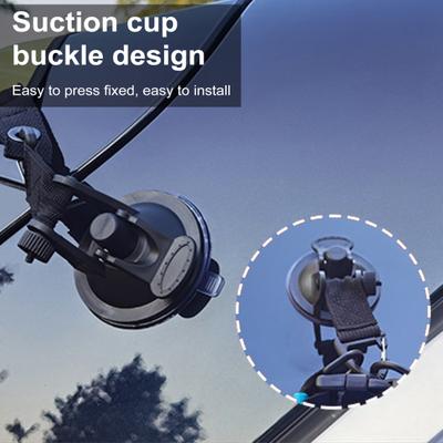 45661 Pcs Heavy Duty Suction Cup Adjustable Strong Suction Cups with Securing Hook