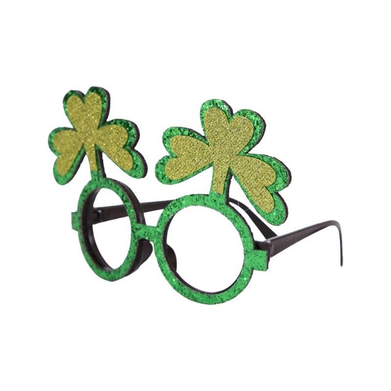 Occhiali Da Sole A Trifoglio Per San Patrizio - 4 Pezzi In Verde Per Bambini E Adulti - Accessori Festa Irlandese