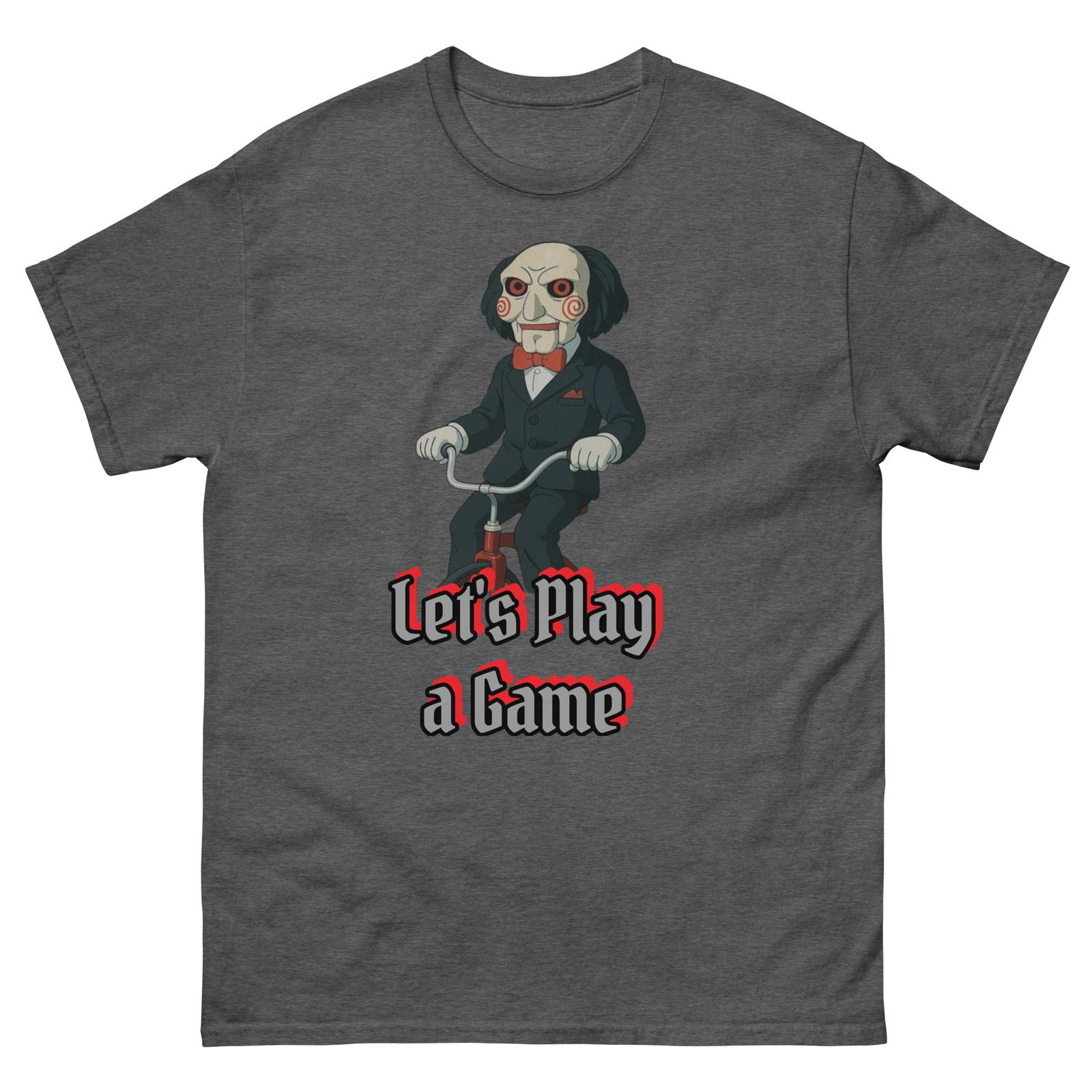 Billy the Puppet Tee | Horror Movie Shirt | Billy the Puppet Saw Movie T-Shirt Mens Womens Tees Top L