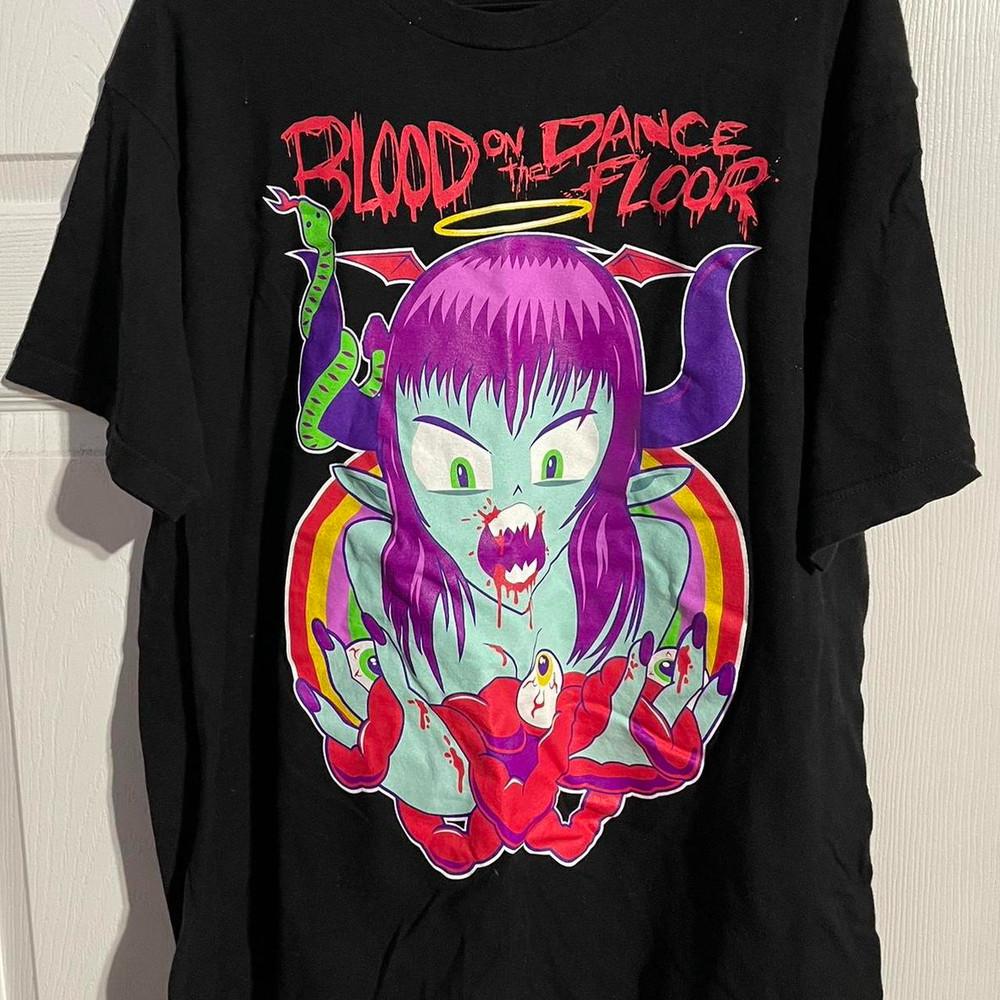 BOTDF Кровь На Танцполе Подарок Для Фанатов S to 5XL Черная Футболка Унисекс Футболка XXL