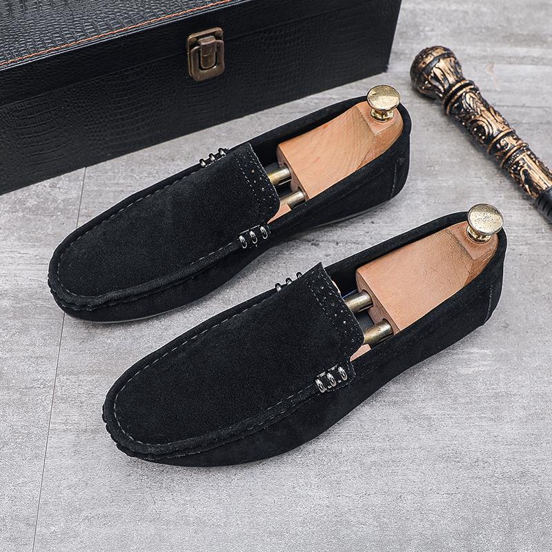 Men Loafers Suede Mens Casual Shoes Male Lazy Shoes Breathable Comfortable Slip-on Driving Shoe Moccasins Zapatos Para Hombre
