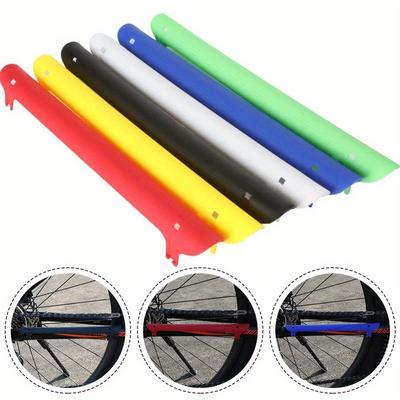 1PC Protecteur de Chaîne de Vélo Coloré Protecteur de Base de Chaîne de Cyclisme Protection Cadre Housse de Protection Pièces d'Équitation Vélo