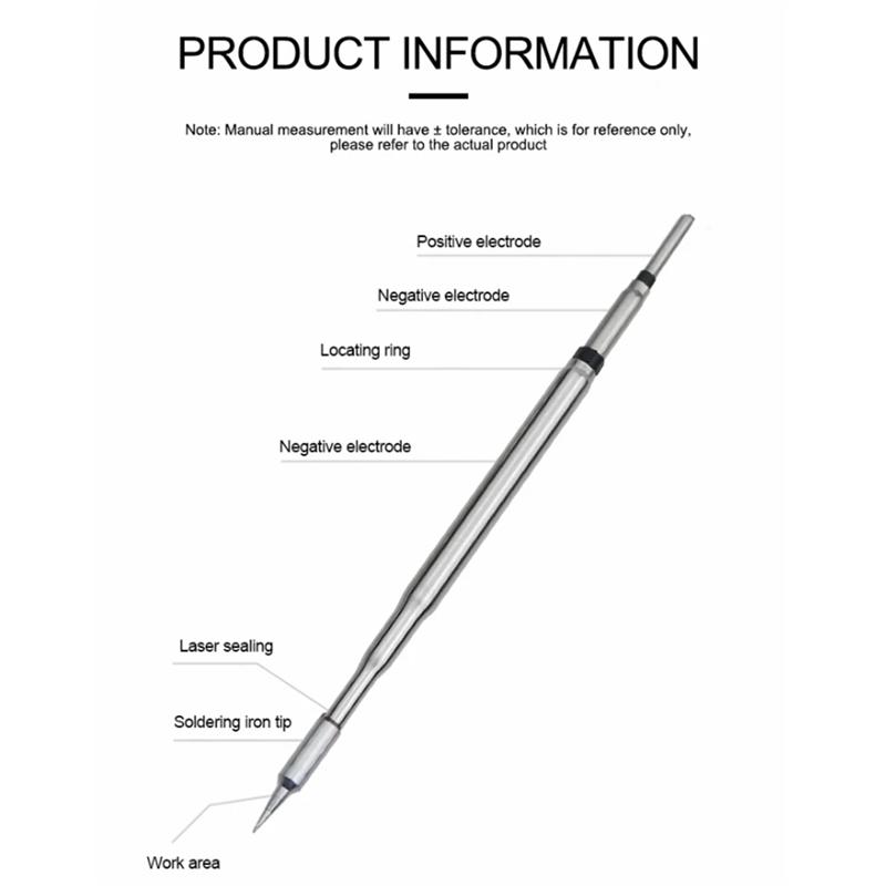A96I-C210 Series Integrated Soldering Iron Tips And Heating Core Efficient Heat Conduction Temperature Recovery For C210