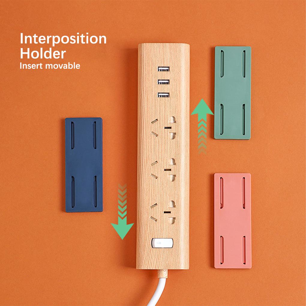 Storage Rack Hanging Mount Wall Stand Compact Size Handy Installation Household Accessories Cable Organizer Home Supplies